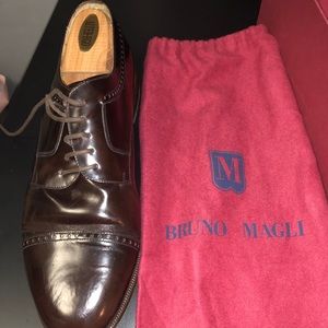 Bruno Magli dark brown men’s dress shoe
